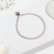 Rose Gold Tennis Bracelet – 925 Sterling Silver