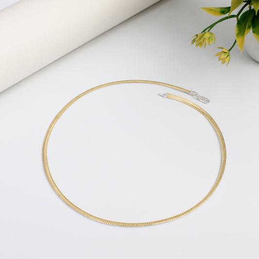 Gold Hasli Chain Necklace – 925 Sterling Silver