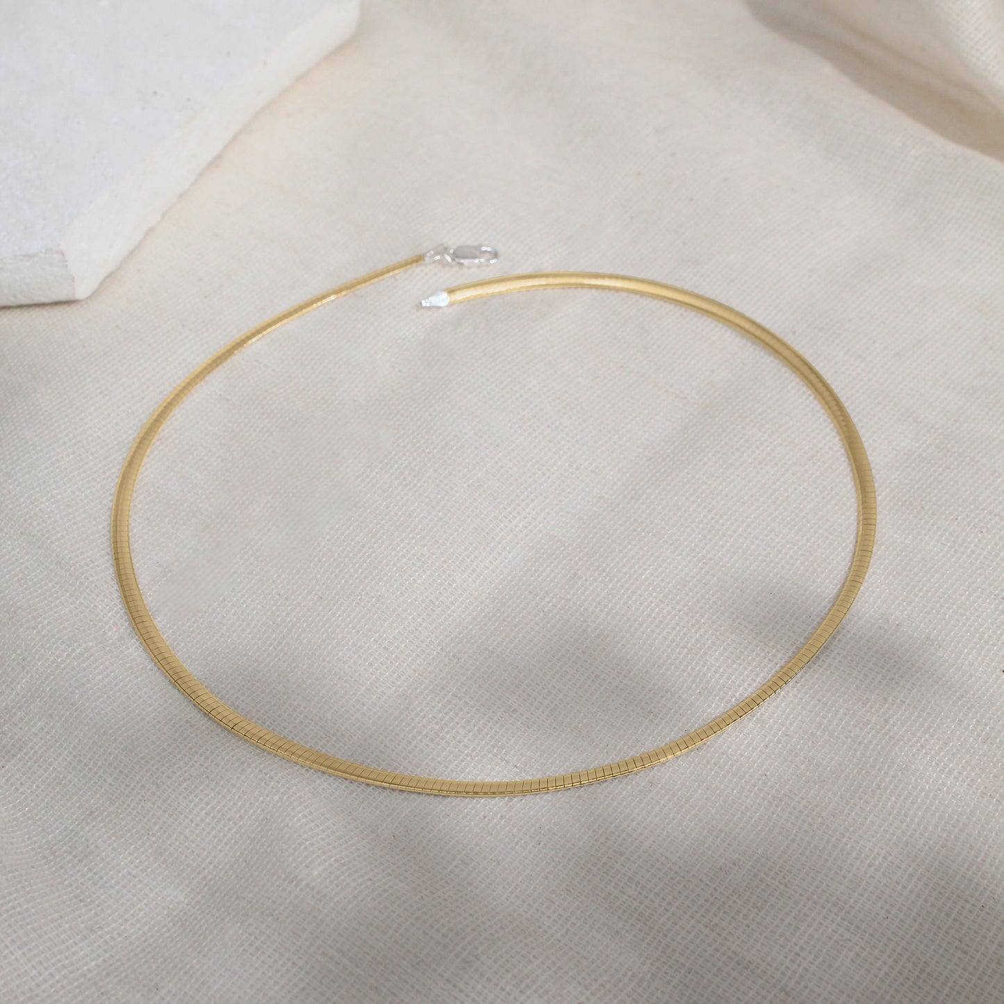 Gold Hasli Chain Necklace – 925 Sterling Silver