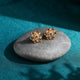 925 Sterling Silver Traditional Floral Stud Earrings